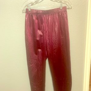 Unique shiny joggers